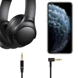 Audio Cable For Soundcore H30I, Life Q35/Q30/Q20 Series, Vortex, Q20I, Space Q45/One Headphones, 3.5Mm Trs Replacement Aux Cord (5Ft / 1.5 M)