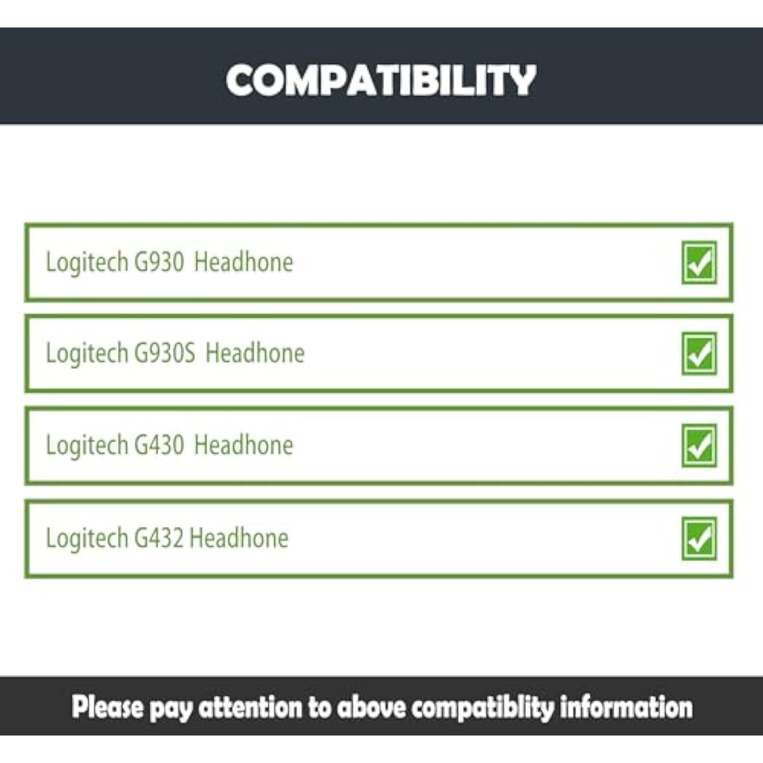 G930 Earpads Cushion Replacement With Protein Leather For G930 G930S 430 G432 Headphones