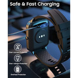 Charger Compatible With Sw022/Lw11/Gtx Fitness/Cxb01/Mugo Chalvh 1.69", Magnetic Usb Charging Cable 3.3Ft/100Cm, Replacement Charging Power Cable Cord - Black