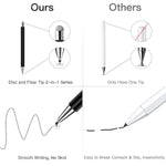 Stylus Pens For Touchscreen,2 Pack High Sensitivity & Precision Magnetic Disc Stylus Pen For Ipad/Apple/Iphone/Samsung/Android All Capacitive Touch Screen