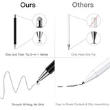 Stylus Pens For Touchscreen,2 Pack High Sensitivity & Precision Magnetic Disc Stylus Pen For Ipad/Apple/Iphone/Samsung/Android All Capacitive Touch Screen
