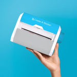 Xyron Create-a-Sticker, 5" Sticker and Label Maker Machine for Small Business and DIY Crafts, Includes Permanent Adhesive, Pre-Loaded (0501-05-10A)