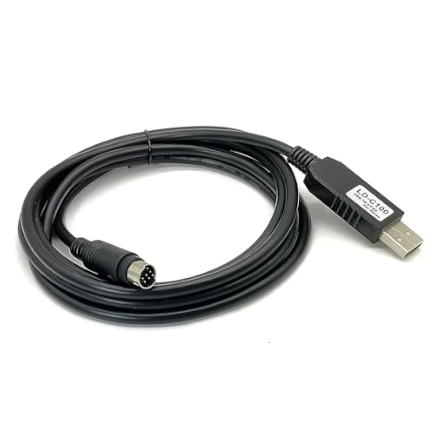 Usb To Mini Din 8Pin Male Connector Straight With Rs232 Usb Ct-62 Cat Data Cable 1.8 Meter