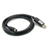 Usb To Mini Din 8Pin Male Connector Straight With Rs232 Usb Ct-62 Cat Data Cable 1.8 Meter