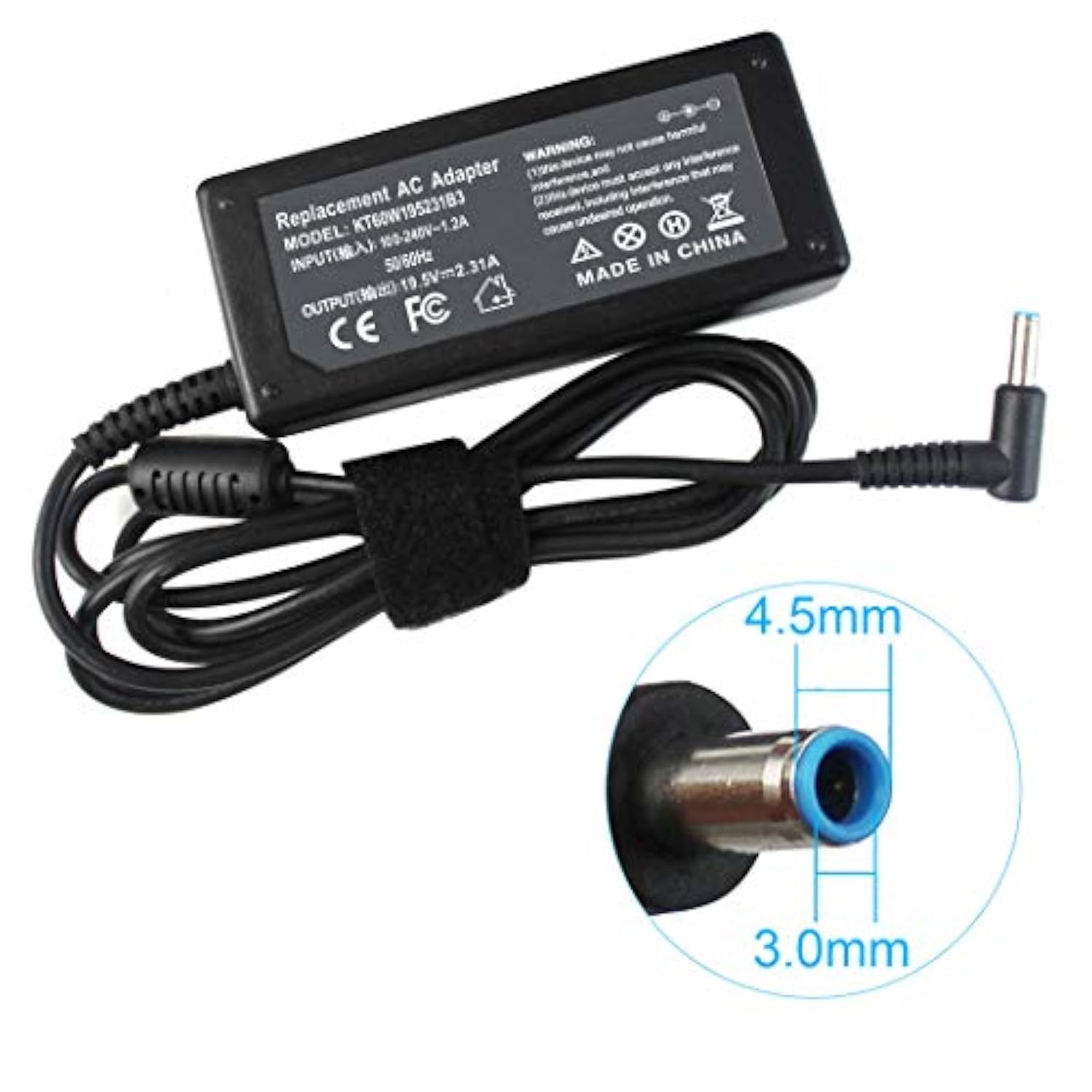 45W Laptop Charger For Hp 255 250 G5 G6 G7 15-F009Wm 15-Ab019Na 15-R132Wm Pavi