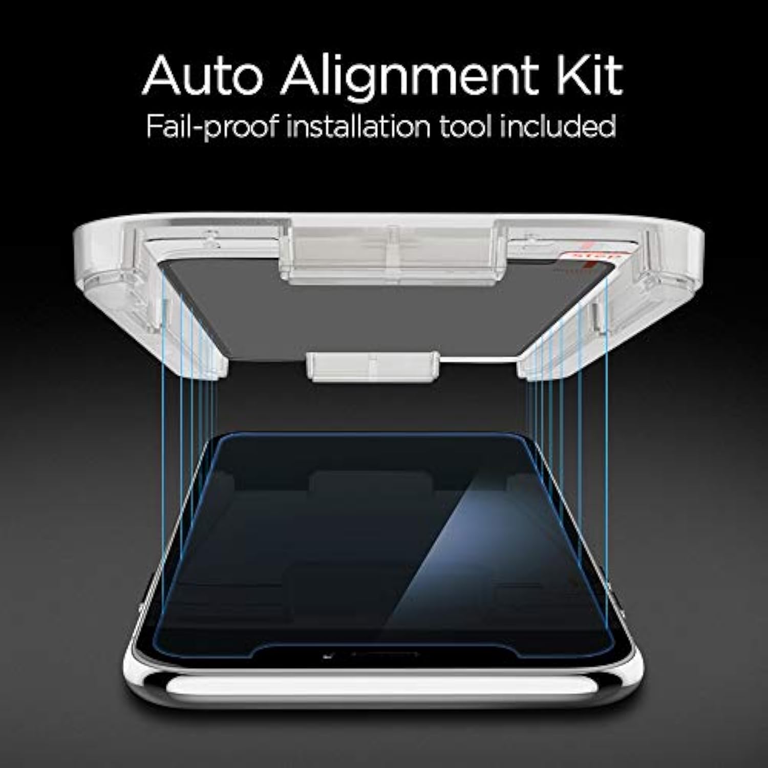 Spigen Tempered Glass Screen Protector [GlasTR EZ FIT] designed for iPhone 11 / iPhone XR [2Pack] - Privacy