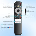 Voice Control Remote For Tcl Google Smart Android Tv?4 Shortcut Buttons