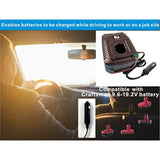 Compaitble With Craftsman 9.6V-19.2V Vehicle Charger,Car Battery Charger For Craftsman Tools 19.2-Volt C3 Xcp Lithium-Ion & Ni-Cad Diehard