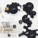 15 Pcs 24in Black Latex Balloons Giant Party Decorations