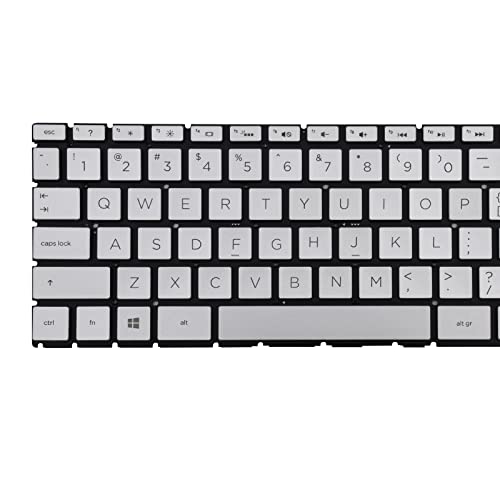 Replacement Keyboard Compatible With Hp 14-Bd 14-Ck 14-Cd 14-Cm 14-Cs 14-Cw 14-Da 14-Dg 14-Dq 14-Fq 240 G7 245 G7 246 G7. Pavilion X360 14-Dh 14S-Dk14S-Cr. Pavilion 14-Ce. 340 G7 Series Laptop