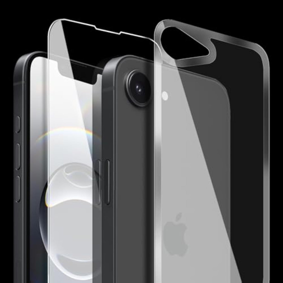 For Iphone 16E Front And Back Screen Protector, Iphone 16E Glass Protector Front & Back Tempered Glass Hd Clarity (6.1 Inch)