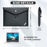Laptop Sleeve Case, 13-14 Inch Laptops Sleeve Bag, Waterproof Computer Protective Cases Compatible With Macbook Air/Pro 13 / Pro 14,Hp, Dell, Lenovo, Asus