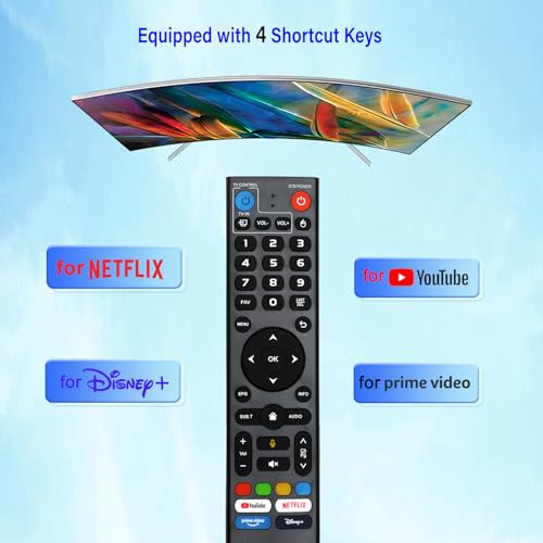 V3 Pro Voice Remote Control Replacement for VSeeBox V5/ V3/ V2/ V1 Pro?V3 Plus?V1 Max/Elite