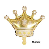 40 Inch Pink Crown Number 1 Balloons Set 1St Birthday Girls Party Decorations