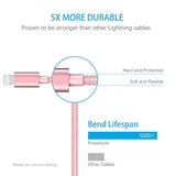 Apple Mfi Certified Usb C To Lightning Cable 4 Ft Charger/Sync For Iphone X/Xs/Xr/Xs Max / 8/8 Plus, (For Use With Type C Chargers) 4Ft (Rose)