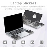 12.1-15.6 Inch Laptop Skin Decal, Universal Reusable Vinyl Laptop Cover Sticker, Waterproof Art Decal Protector - Moon And Valley