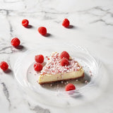 100 Clear 9 Inch Plastic Plates Set for Party BBQ Picnic Travel Events