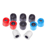 Earbud Foam Tips With Protective Case - Sports Earphone Tip - 5 Pairs 10 Pieces - Medium Multi-Color