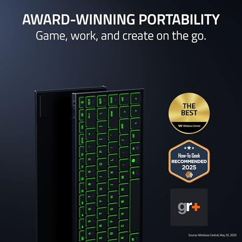 Joro Portable Wireless Gaming Keyboard: Thin, Light, Compact - Chroma Rgb - Low Profile Switches - Bluetooth - Long Battery Life - Snap Tap - For Pc & Mac Laptops, Steam Deck, Smartphone, Tablet