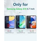 Samsung Galaxy A16 5G Case with Built-In Screen Protector, Rugged Silicone