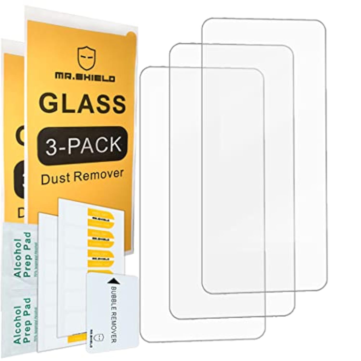 [3-Pack] Designed For Xiaomi (Redmi Note 11/11S 4G) 6.43 Inch [Not Fit For 5G Version] [Tempered Glass] [Japan Glass With 9H Hardness] Screen Protector With Replacement
