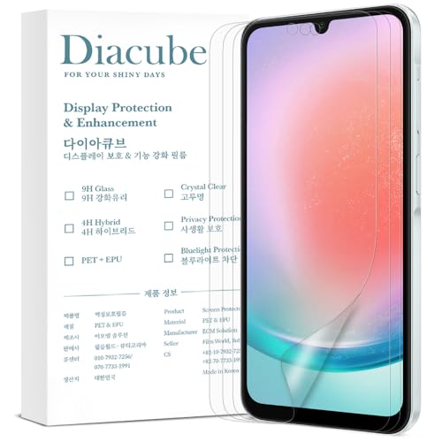 [3-Pack For Samsung Galaxy A35, Anti-Glare Matte Screen Protector [Support Fingerprint Unlock], Anti-Fingerprint, Full Coverage, Bubble-Free Easy