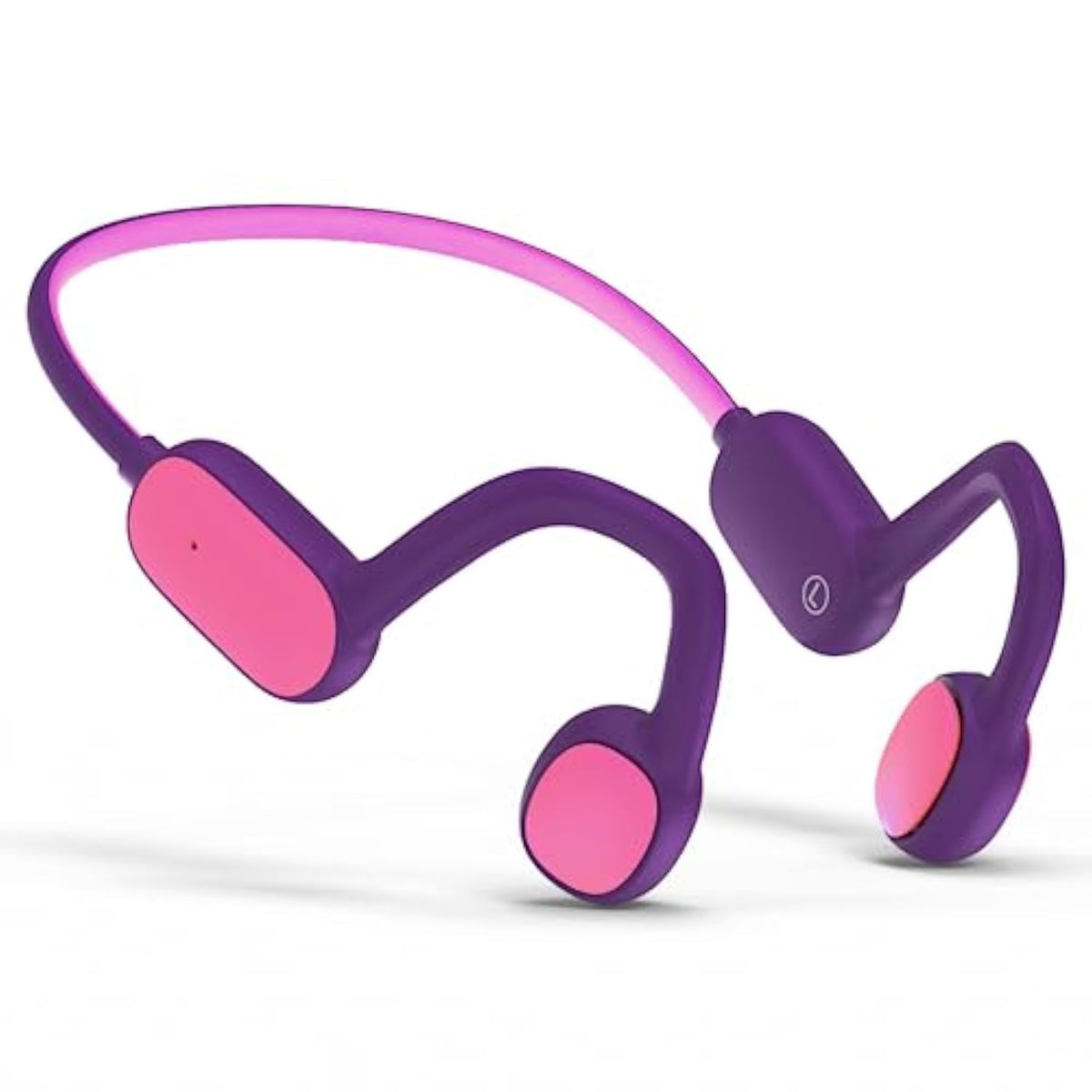 Kids Bluetooth 5.2 Open Ear Headphones 85dB Waterproof 20H Playtime Purple