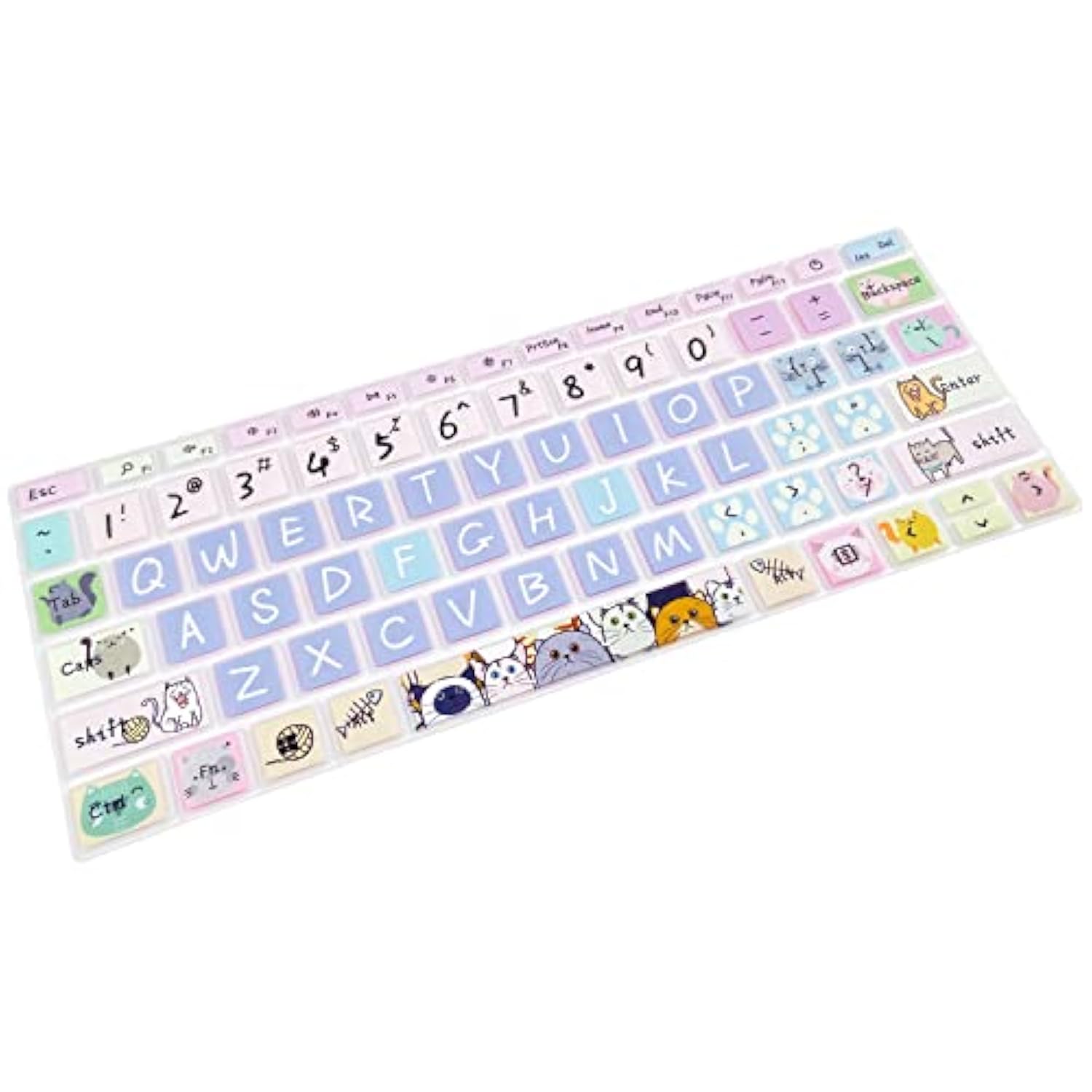 Keyboard Skin For 2021 2020 Microsoft Surface Laptop Go 12.4" & 2022 Surface L