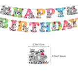 Raccoon Party Decorations - Birthday Supplies Including Banner, Spirals, Cake Topper, Cupcake Toppers, Balloons For Woodland Baby Shower Decorations