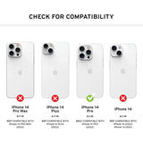 Uag Designed For Iphone 14 Pro Case Carbon Fiber 6.1" Monarch Pro Built-In Magnet Compatible With Magsafe Charging Rugged Shockproof Dropproof Premium Protective Cover