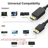 Displayport To Hdmi Cable 30Ft 4K, Display Port Dp To Hdmi Cable Adapter Male