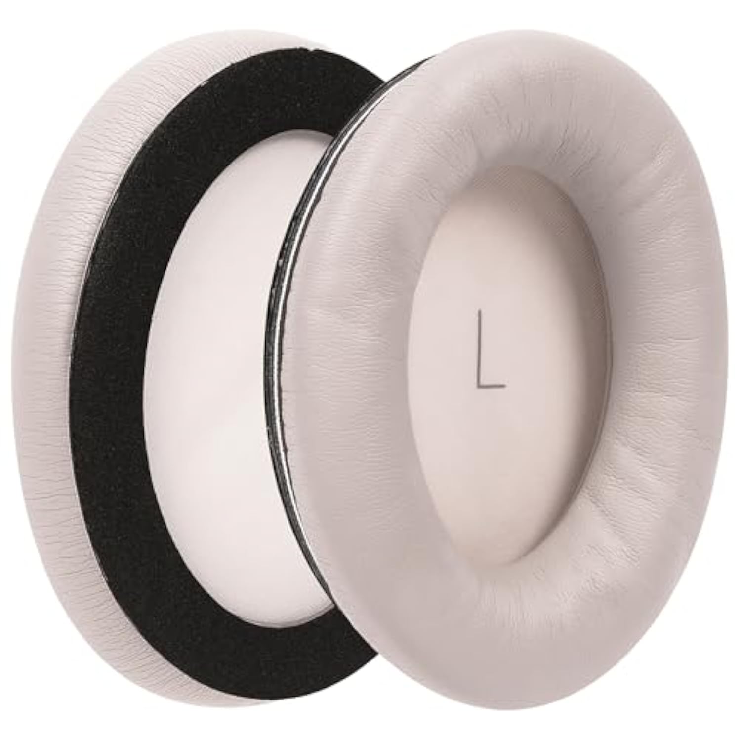 Geekria QuickFit Replacement Ear Pads for JBL Tour ONE, Tour ONE M2 Headphones Ear Cushion, Repair Parts (Champagne Gold)