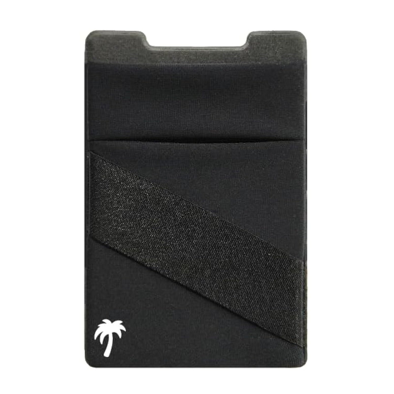 The Sticky Wallet – Spandex Stick-on Phone Wallet with Double Pocket & Strap