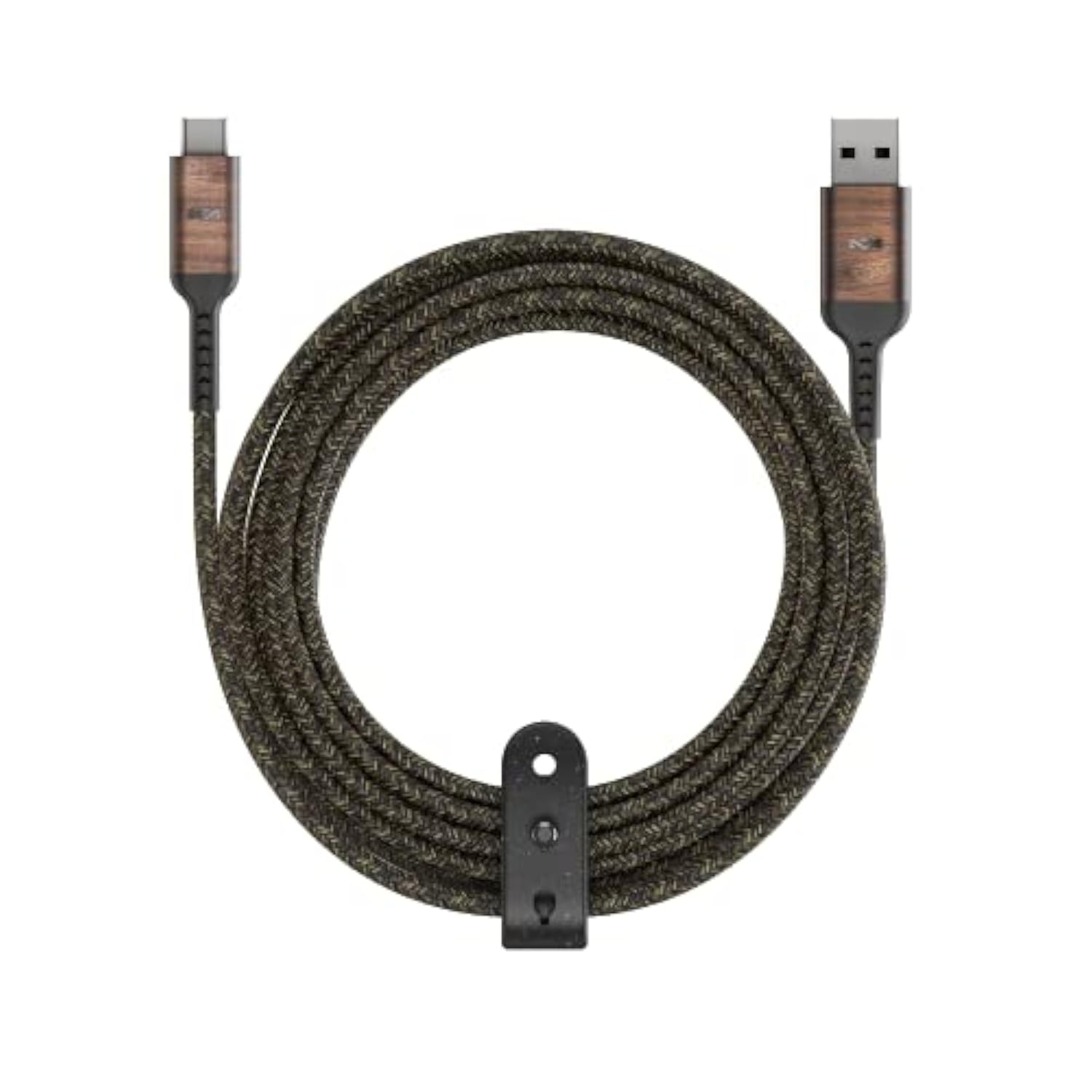 House Of Rewind Usb-C To Usb-A Cable: Braided Charging Cable, Usb-If And Mfi-Certified, 10Ft Long, Made With Sustainable Materials