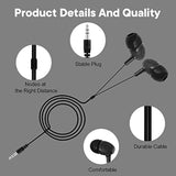 Bulk Earbuds Headphones 50 Pack For Classrooms Kids, Wholesale Durable Earphon