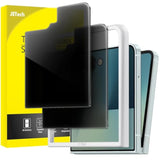 JETech Front Privacy Screen Protector for Samsung Galaxy Z Flip 7 2025, Anti-Spy Tempered Glass Film with Easy Installation Tool, Case-Friendly, 2-Pack