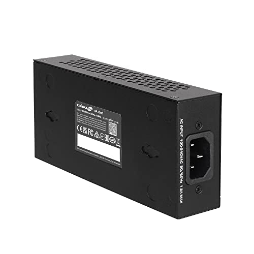 Pro Gigabit Poe+ 30W Injector Adapter, 2.5 Gbps, Adds Power To Poe Powered Device (Pd) For Up To 100 Meters (328Ft), Powers Ip Cameras, Ip Phones, Digital Signage And More, Gp-201It