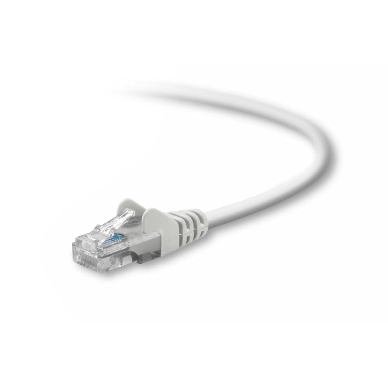 Belkin A3L791-14-WHT-S 14-Feet 10/100BT RJ45M/RJ45M CAT5E Snagless Patch Cable