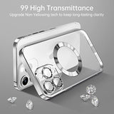 Magnetic Clear Case For Iphone 14 Pro Max With Camer