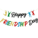 Happy Friendship Day Banner, Pre-Strung