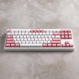 Multix Tkl, Spring(Pink), Cherry Profile Double Shot Keycap, Hot Swappable, Programable, Supports Mac And Windows(Cherry Mx Brown)