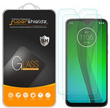 (2 Pack) Designed for Motorola (Moto G7 Plus) Tempered Glass Screen Protector, Anti Scratch, Bubble Free