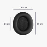 kwmobile Ear Pads Compatible with SteelSeries Arctis Nova Pro Earpads - 2X Replacement for Headphones - Black