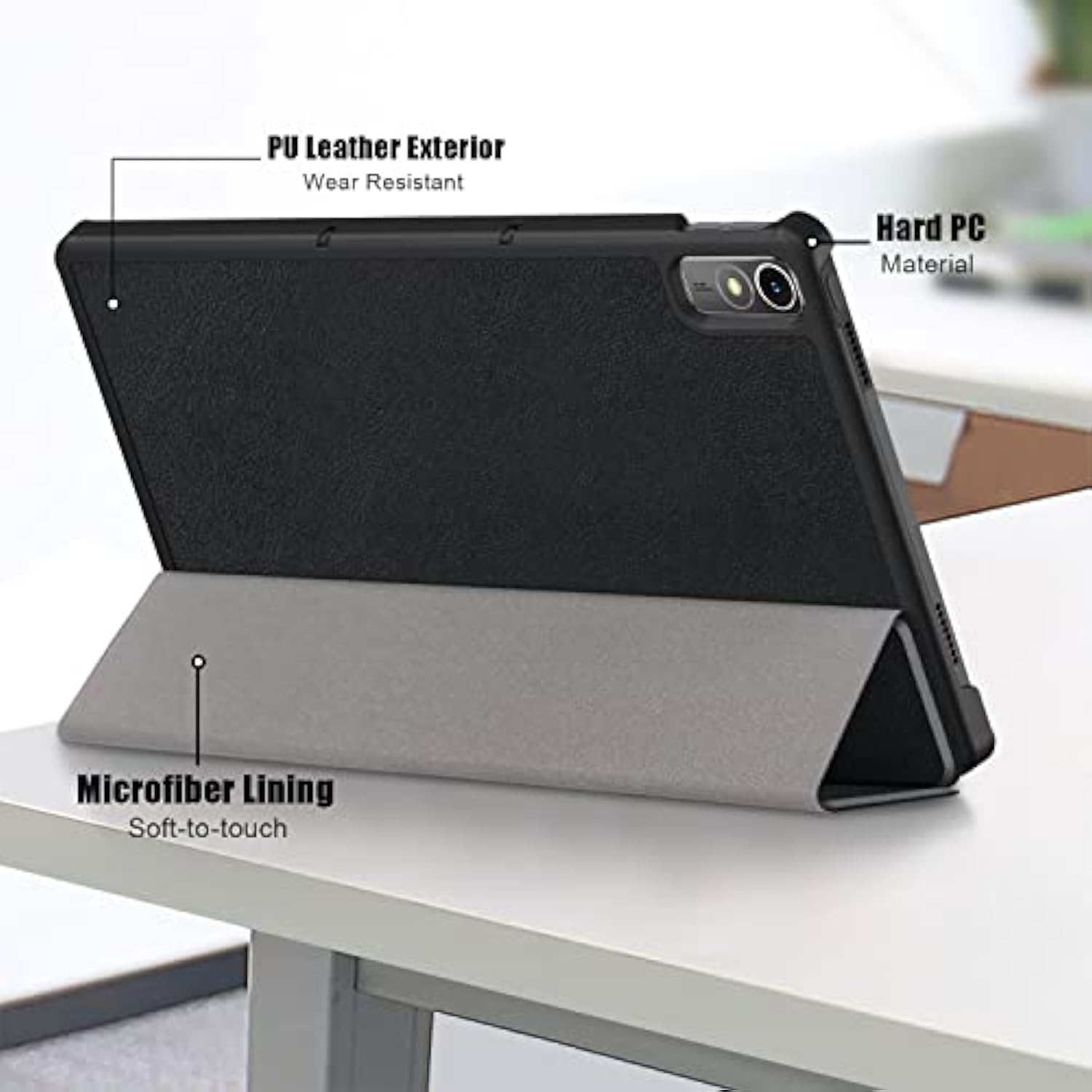 Case For Lenovo Tab P11 (2Nd Gen) 11.5'' 2023, Folding Folio Ultra-Thin Smart