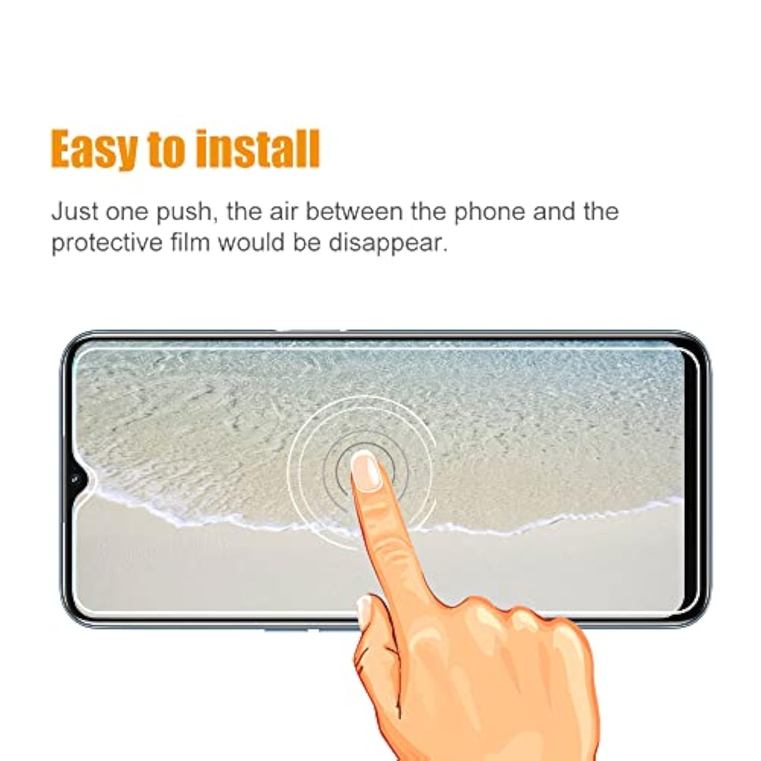 [3 Pack] Tempered Glass Screen Protector Compatible With T-Mobile Revvl 6X Pro 5G/ 6 Pro 5G With 9H Hd Clear Transparent Ultra Thin Protective Glass Film