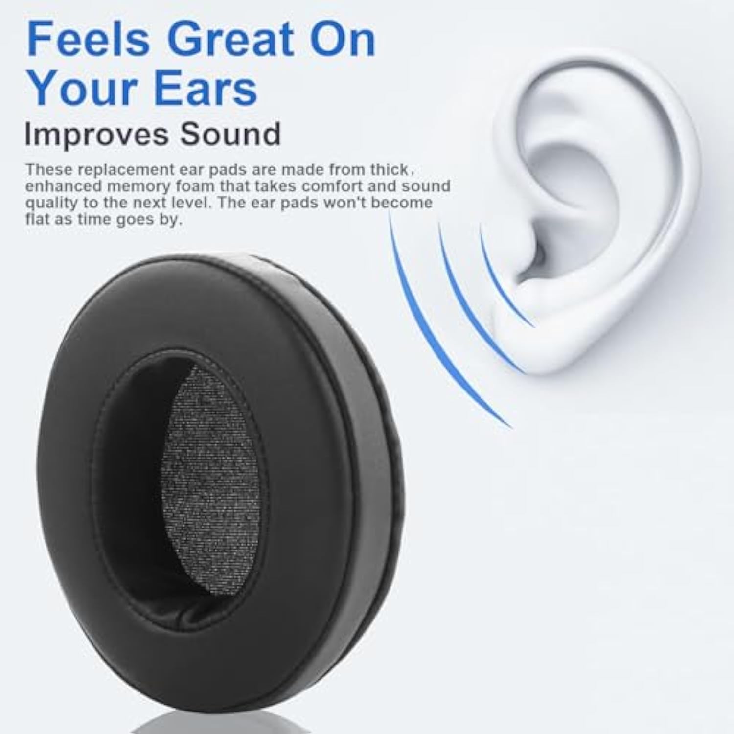 Kraken X Replacement Earpads Compatible With Razer Kraken X/Kraken X Usb Headphones