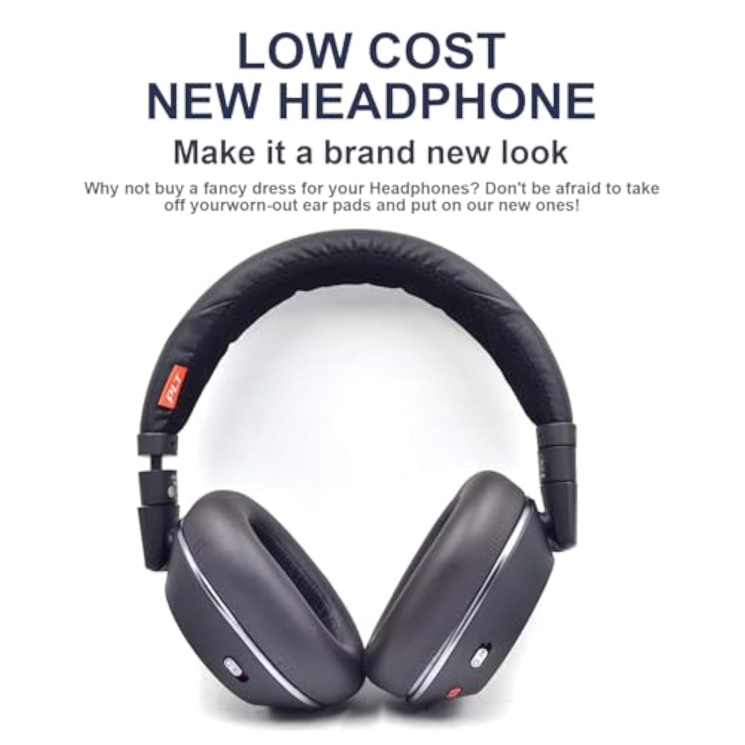 Voyager 8200 Ear Pads Replacement Ear Pads Cushions Compatible With Plantronics Backbeat Pro 2 / Voyager 8200 Uc Headphones Noise Isolation Memory Foam Earpads Earmuffs Ear Cups Cover - Brown