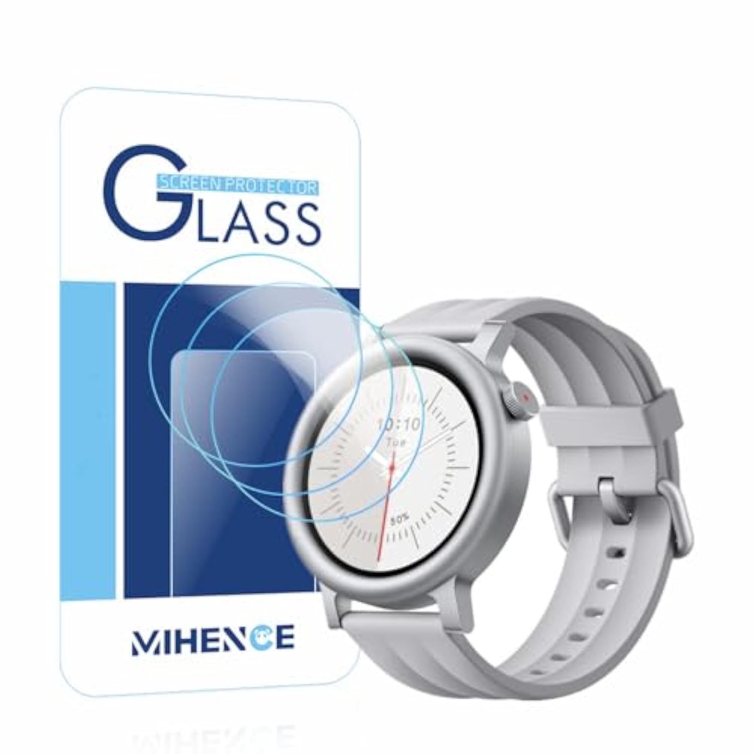 Screen Protector Compatible For Cmf Watch 3 Pro Smart Watch, 9H Tempered Glass Protective Film (3Pcs)