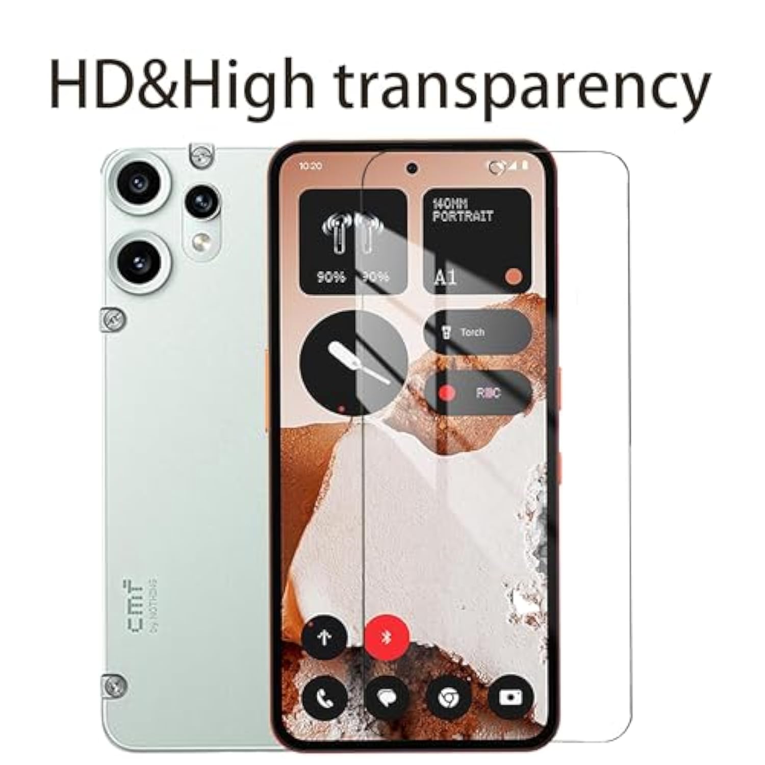 3 Pack Tempered Glass Screen Protectors For Nothing Cmf Phone 2 Pro, Anti Scratch, Bubble Free, 9H Hardness