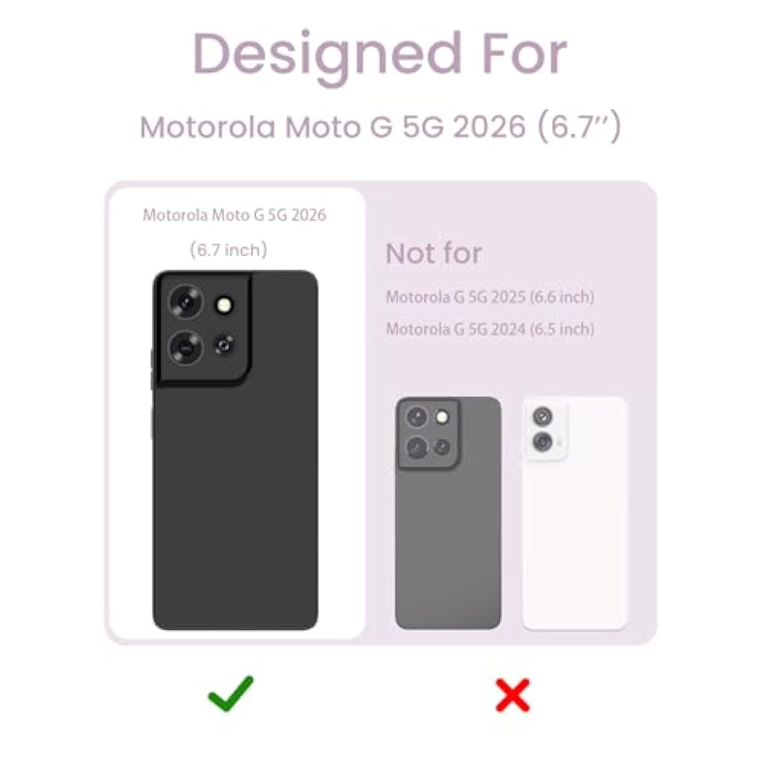 Colorful Slim Soft TPU Phone Case for Motorola Moto G 5G 2026